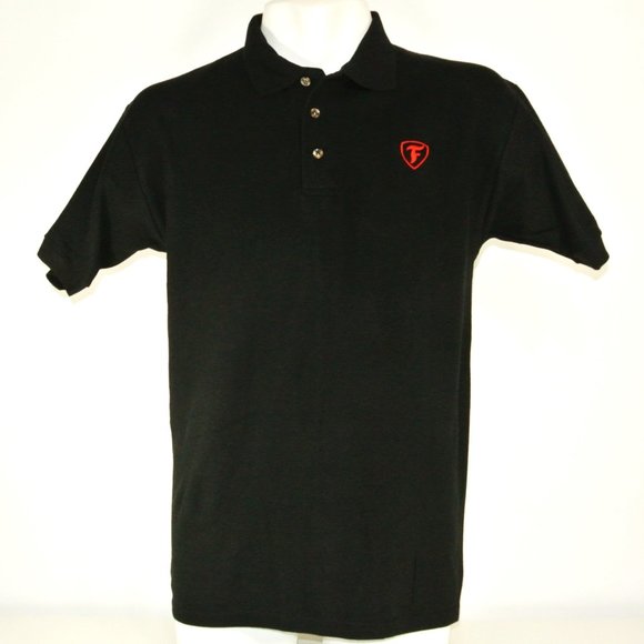 FIRESTONE Tire Automotive Employee Uniform Polo Shirt Black NEW Size L Large - Picture 2 of 9